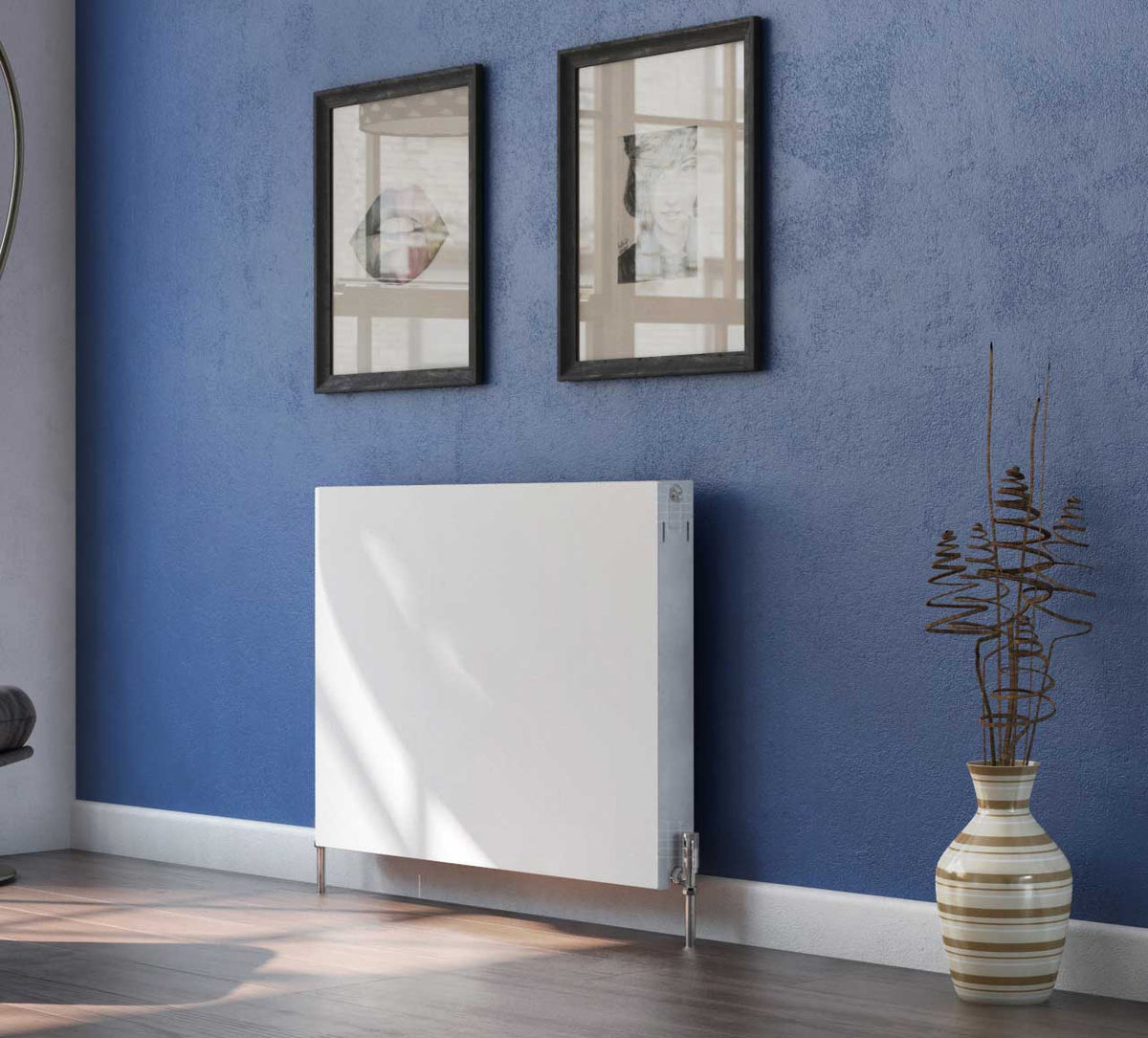 Eastgate Piatta Type 21 Steel White Double Panel Single Convector Radiators