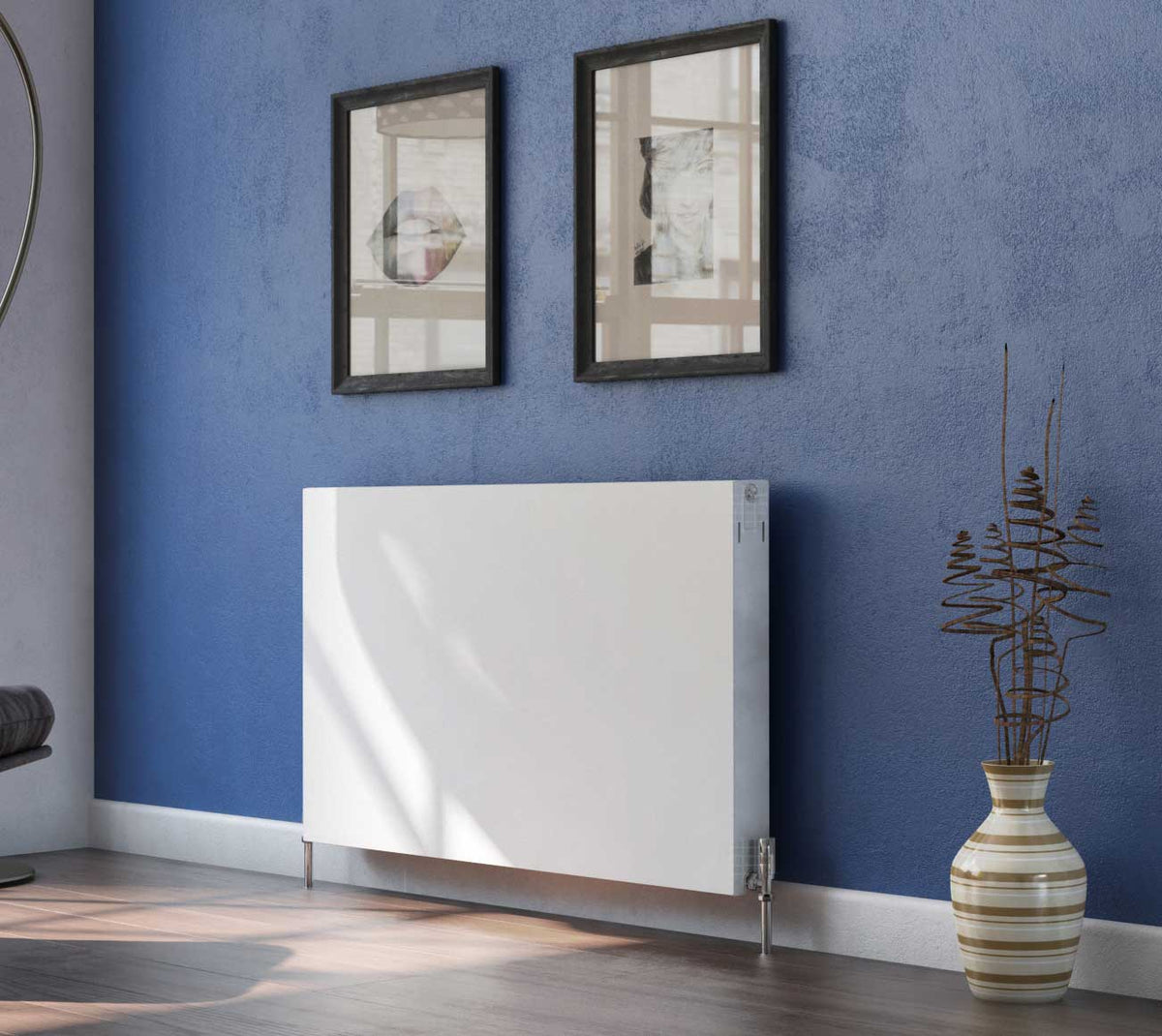 Eastgate Piatta Type 21 Steel White Double Panel Single Convector Radiators