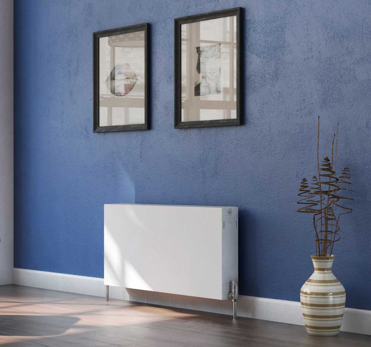 Eastgate Piatta Type 22 Steel White Double Panel Double Convector Radiators