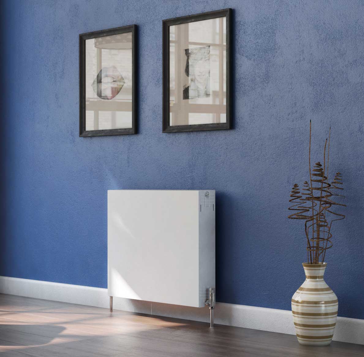 Eastgate Piatta Type 22 Steel White Double Panel Double Convector Radiators