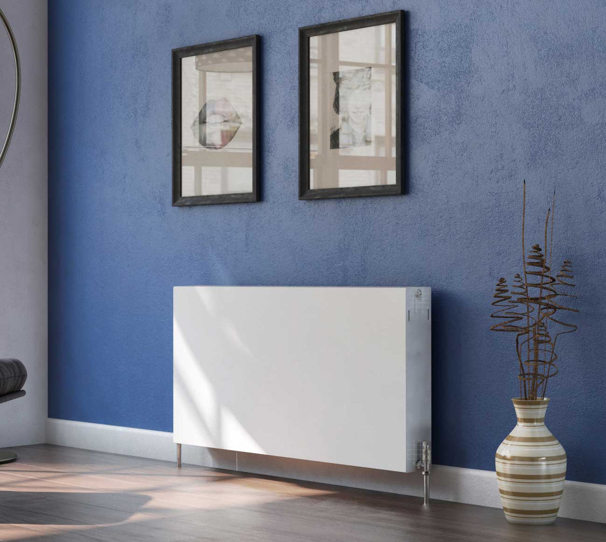 Eastgate Piatta Type 22 Steel White Double Panel Double Convector Radiators