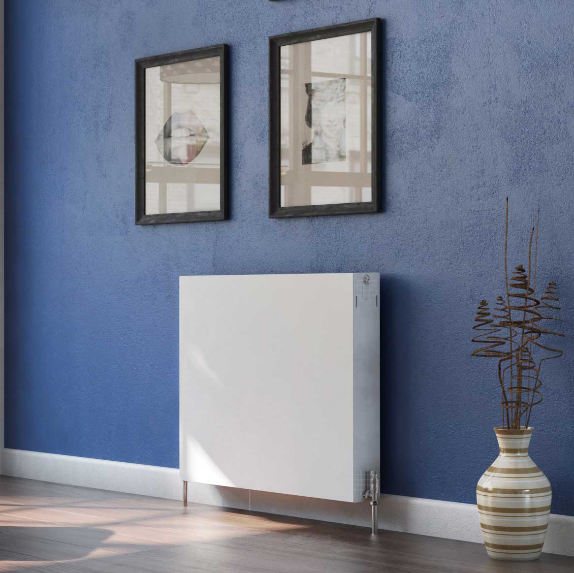 Eastgate Piatta Type 22 Steel White Double Panel Double Convector Radiators