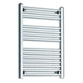 Kartell K-Rail Steel 25Mm Chrome Straight Heated Towel Rails