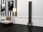 Traderad Premium Raw Metal Lacquer Vertical Column Radiators