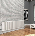 Traderad Premium White Horizontal 2/3/4 Column Radiator
