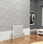 Traderad Premium White Horizontal 2/3/4 Column Radiator