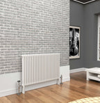 Traderad Premium White 2 Or 3 Column Horizontal Radiators