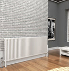 Traderad Premium White 2 Or 3 Column Horizontal Radiators