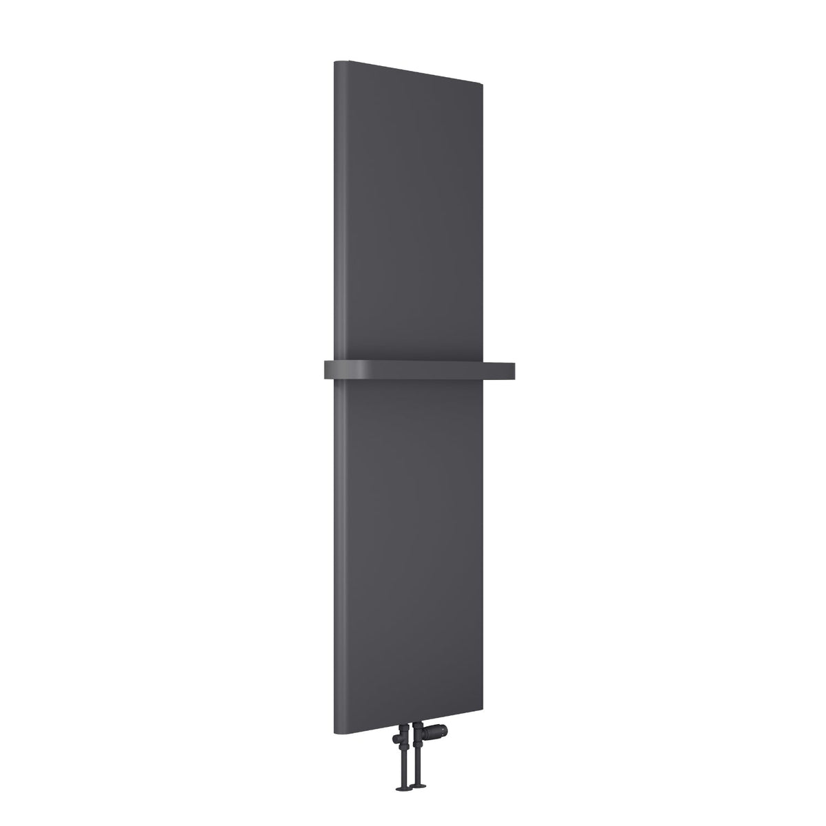 Reina Borda Steel Anthracite Vertical Designer Radiator Central Heating