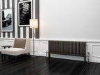 Traderad Premium Raw Metal Lacquer Horizontal Column Radiators
