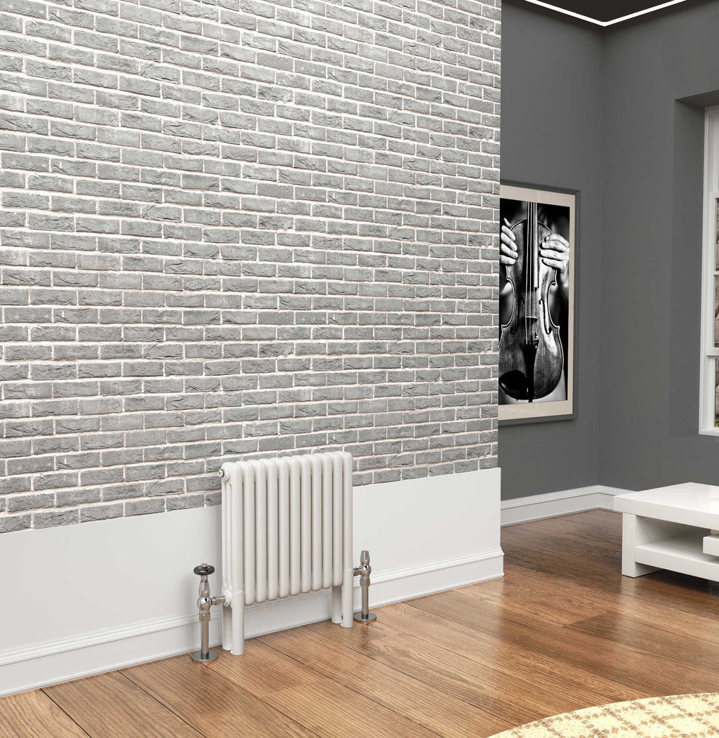 Traderad Premium White Horizontal 2/3/4 Column Radiator