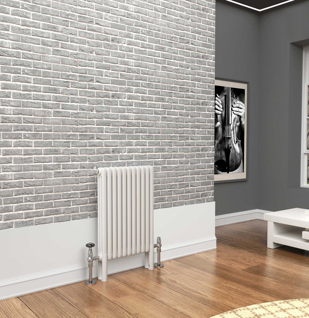 Traderad Premium White 2 Or 3 Column Horizontal Radiators