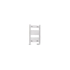 Eastbrook Wendover Curved Multirail Steel White Heated Towel Rails
