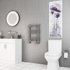 Eastbrook Biava Tube on Tube Steel Chrome Heated Towel Rails