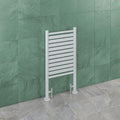 Eastbrook Termoli Steel Chrome Floor-Standing Heated Towel Rail 1000mm H x 529mm W - Central Heating