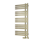 Eastbrook Leonardo Brushed Brass Reversible Design Heated Towel Rails