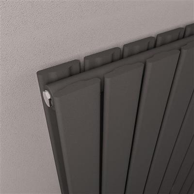 Eastbrook Warrington 1800 x 608 Radiator Type20, Matt Anthracite (view 3)