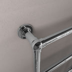 Eastbrook Windrush Steel Chrome Traditional Heated Towel Rails