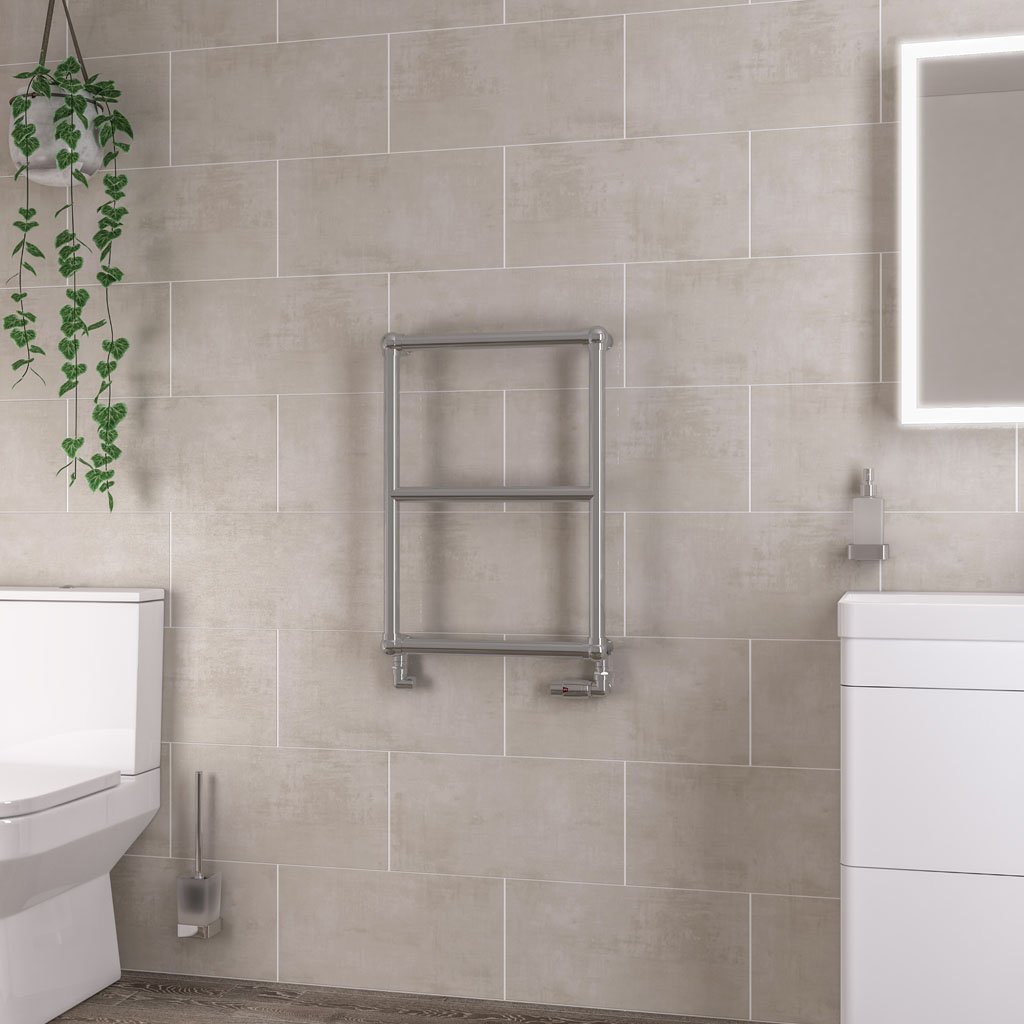 Eastbrook Stour Chrome Traditional Heated Towel Rails