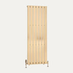 Eastbrook Warrington 1500 x 528 Radiator Type10 Brushed Brass (view 2)
