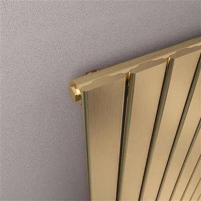 Eastbrook Warrington 1500 x 604 Radiator Type10 Brushed Brass (view 3)