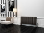 Eastgate Lazarus Raw Metal Lacquer Horizontal 3/4 Column Radiators