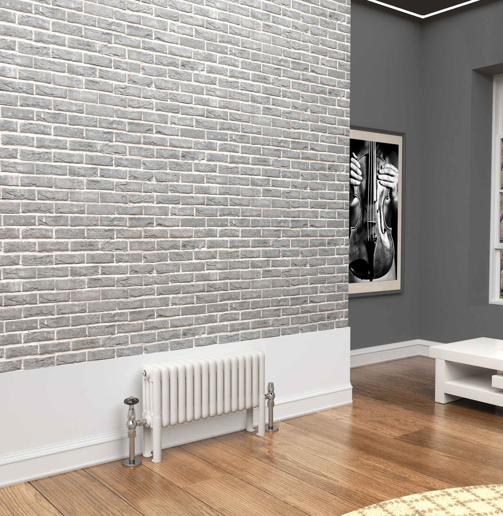 Traderad Premium White Horizontal 2/3 Column Radiators