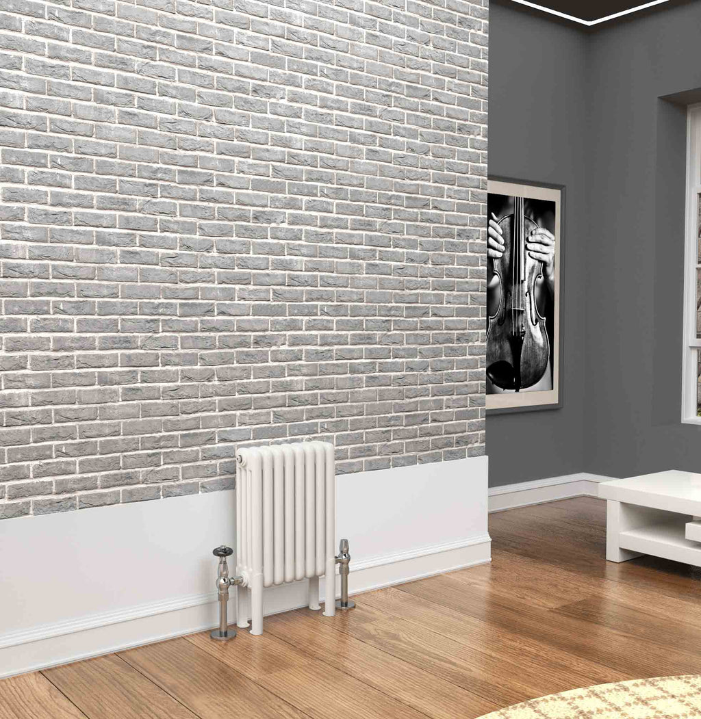 Traderad Premium White Horizontal 2/3/4 Column Radiators