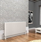 Traderad Premium White 4 Column Horizontal Radiators