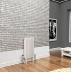 Traderad Premium White 4 Column Horizontal Radiators