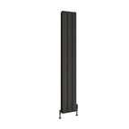 Eastbrook Guardia Matt Anthracite Vertical Aluminium Radiators - Central Heating