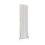Eastbrook Guardia Matt White Vertical Aluminium Radiators - Central Heating