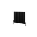 Eastbrook Guardia Matt Black Horizontal Aluminium Radiators - Central Heating