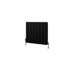 Eastbrook Guardia Matt Black Horizontal Aluminium Radiators - Central Heating