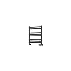 Eastbrook Velor Matt Anthracite Straight Aluminium Heated Towel Rails