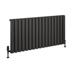 Eastbrook Burford Matt Anthracite Horizontal Aluminium Radiators - Central Heating