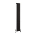 Eastbrook Burford Matt Anthracite Vertical Aluminium Radiators - Central Heating