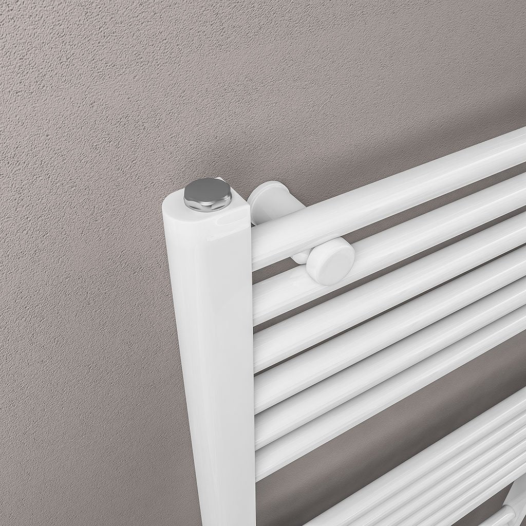 Eastbrook Wingrave Gloss White Straight Multi Towel Rails