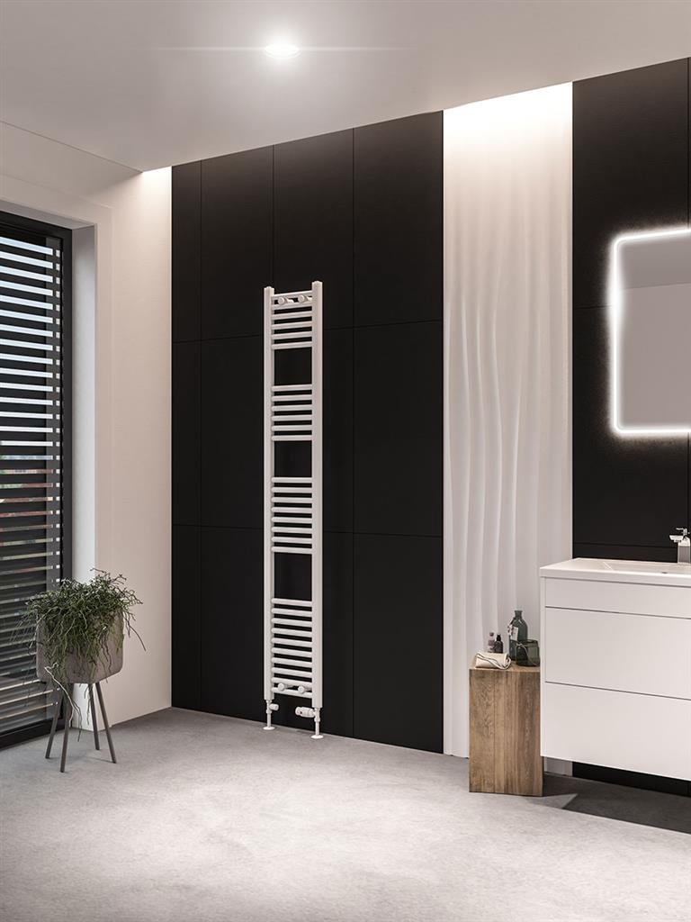 Eastbrook Wingrave Matt White Straight Multi Towel Rails