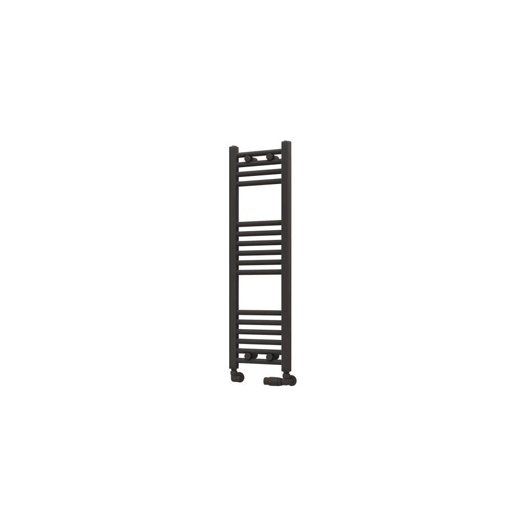 Eastbrook Wingrave Matt Anthracite Straight Multi Towel Rail Radiators