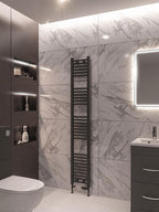 Eastbrook Wingrave Matt Anthracite Straight Multi Towel Rails