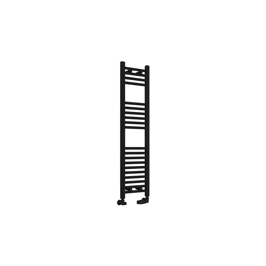 Eastbrook Wingrave Matt Black Straight Multi Towel Rails