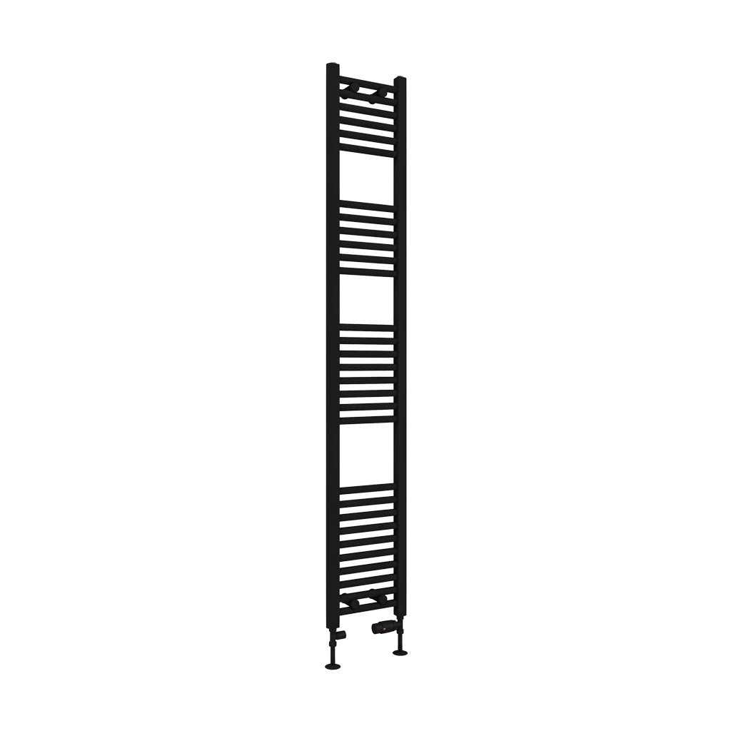 Eastbrook Wingrave Matt Black Straight Multi Towel Rails