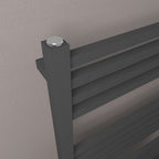 Eastbrook Tuscan Square Anthracite Steel Multirail Heated Towel Rails