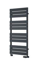 Reina Avola Anthracite Flat Panel Heated Towel Rail Radiator