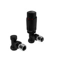 Kartell K-Design Angled Twin Valve Pack TRV Black