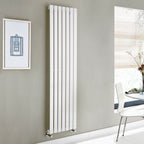 Kartell Boston Steel White Single/Double Vertical Designer Radiator