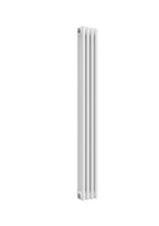 Reina Colona Steel White Vertical Column Radiator Central Heating