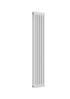 Reina Colona Steel White Vertical Column Radiator Central Heating