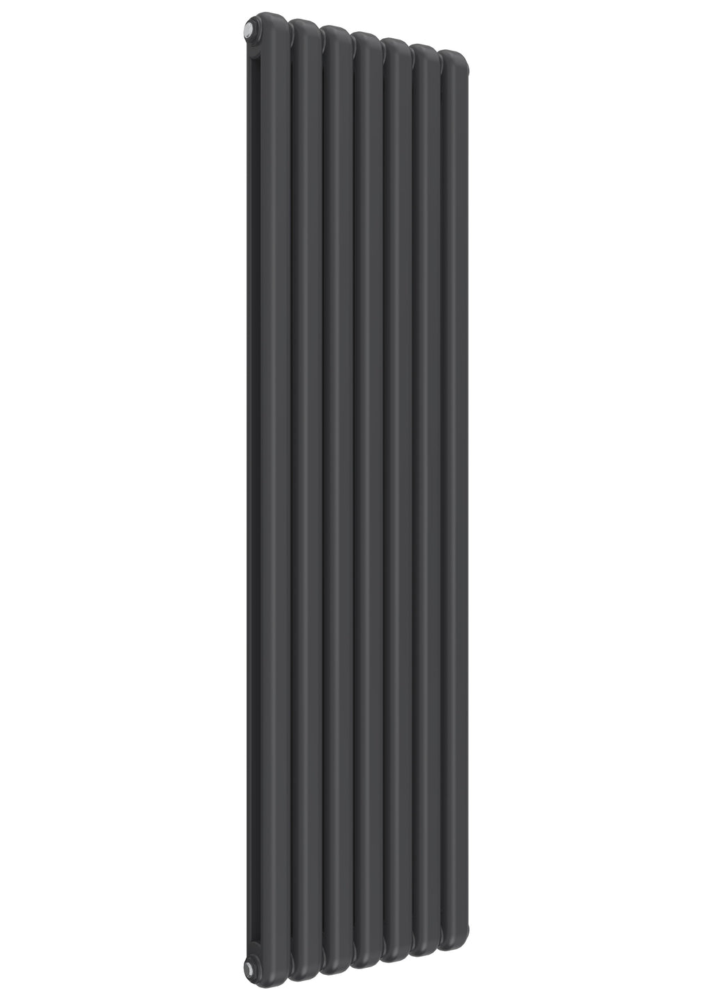 Reina Coneva Steel Anthracite Vertical Designer Radiator Central Heating